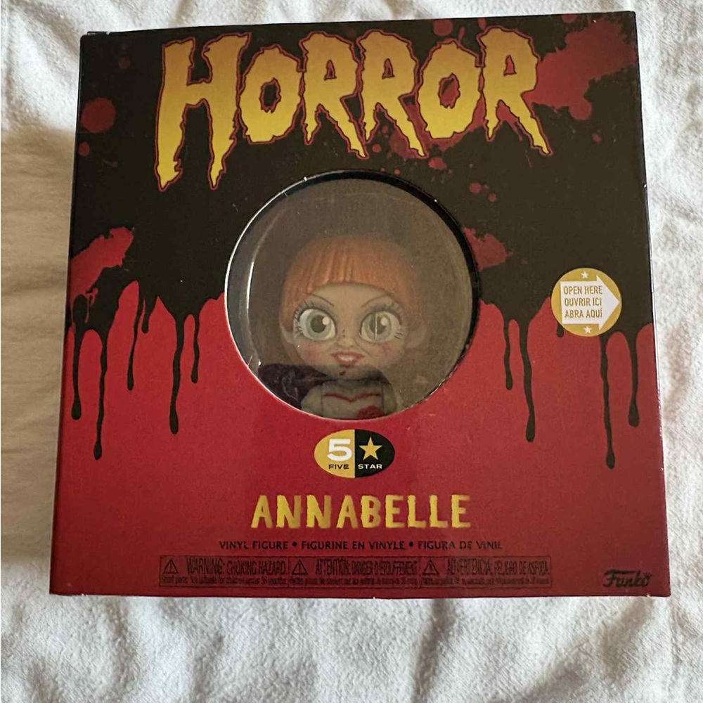 Funko Horror Annabelle Vinyl Figure in Red and Black